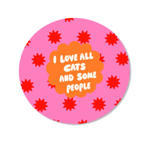 Love All Cats - Magnet by The Paper Tail