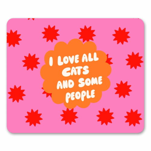 Love All Cats - mouse mat by The Paper Tail