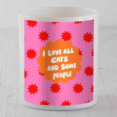 Love All Cats - scented candle by The Paper Tail