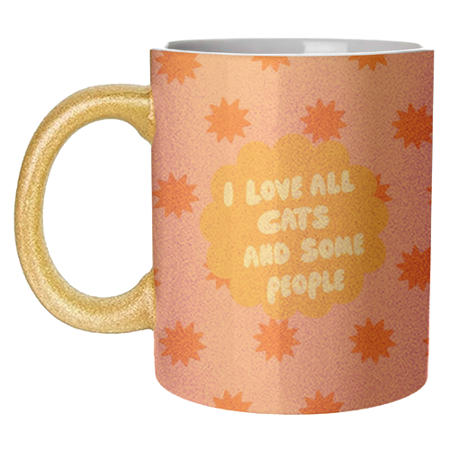 Love All Cats - unique mug by The Paper Tail