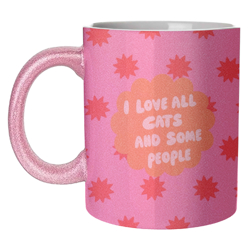 Love All Cats - unique mug by The Paper Tail