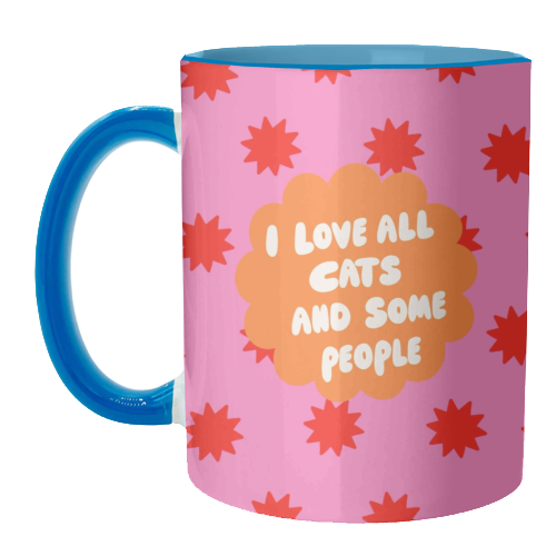 Love All Cats - unique mug by The Paper Tail