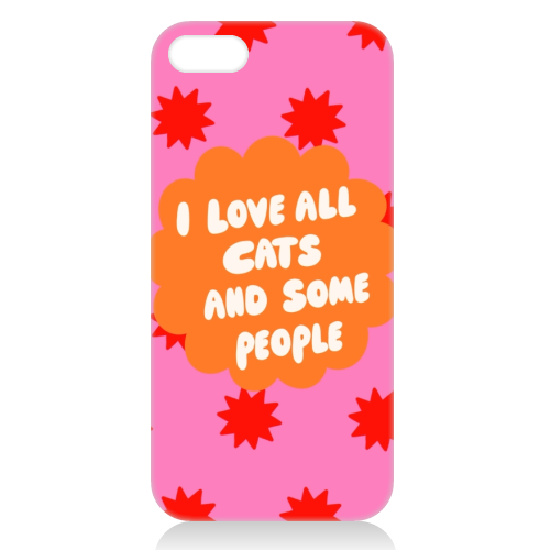 Love All Cats - unique phone case by The Paper Tail