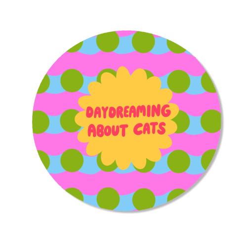 Daydreaming About Cats - Magnet by The Paper Tail