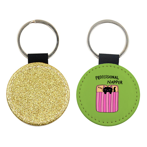 Professional Napper - keyring by The Paper Tail