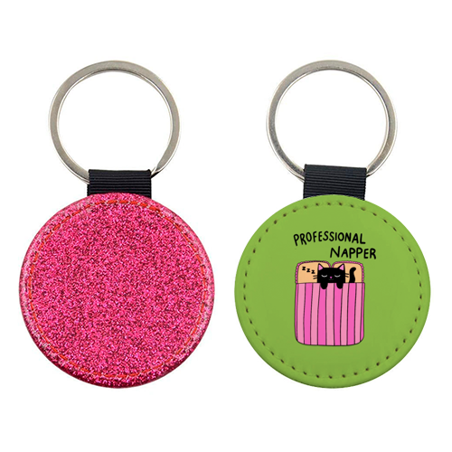 Professional Napper - keyring by The Paper Tail