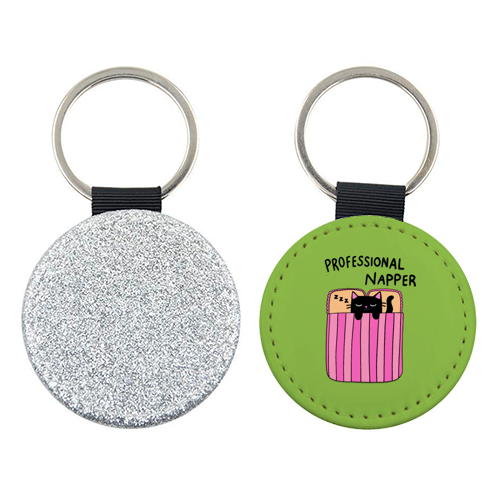 Professional Napper - keyring by The Paper Tail