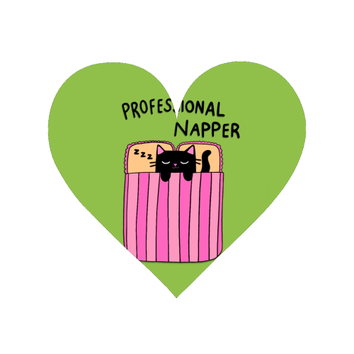 Professional Napper - Magnet by The Paper Tail