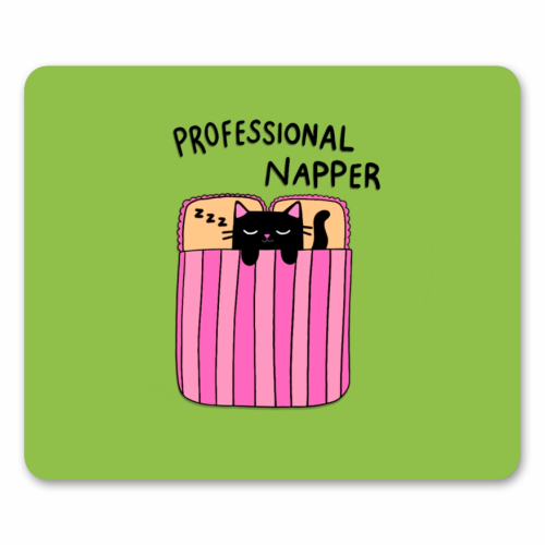 Professional Napper - mouse mat by The Paper Tail