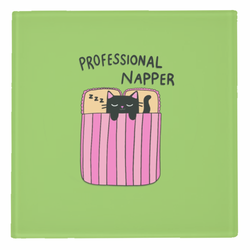 Professional Napper - personalised beer coaster by The Paper Tail