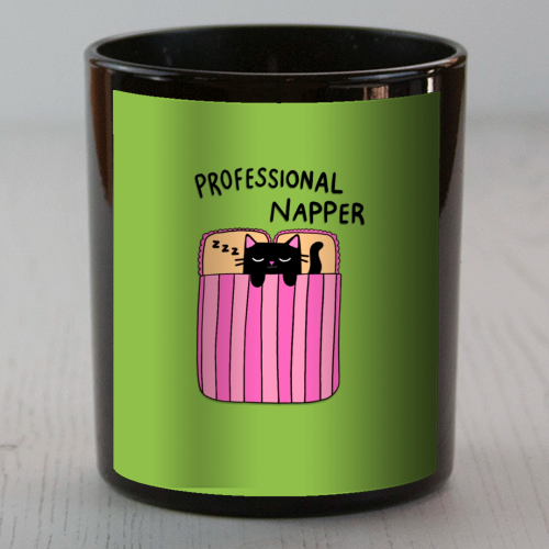 Professional Napper - scented candle by The Paper Tail