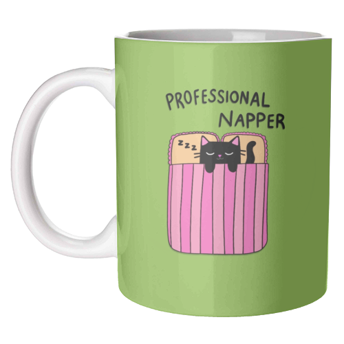 Professional Napper - unique mug by The Paper Tail