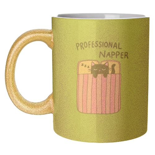 Professional Napper - unique mug by The Paper Tail