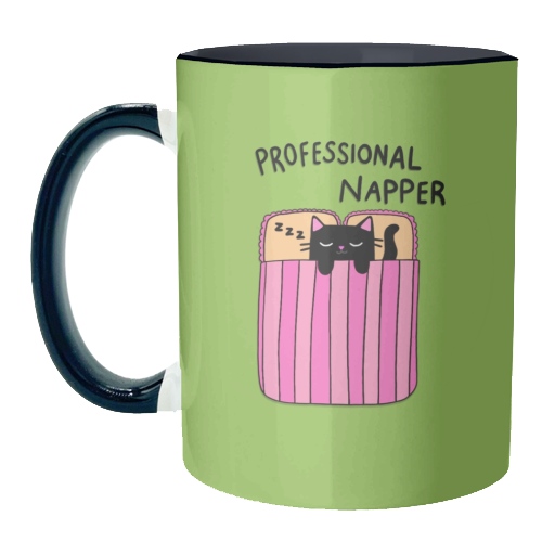 Professional Napper - unique mug by The Paper Tail