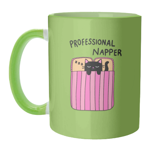 Professional Napper - unique mug by The Paper Tail