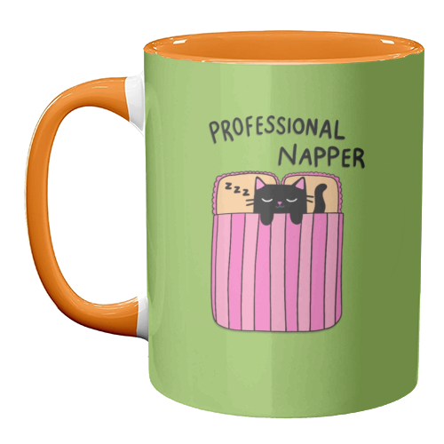 Professional Napper - unique mug by The Paper Tail