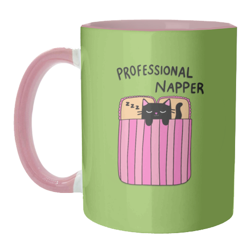 Professional Napper - unique mug by The Paper Tail