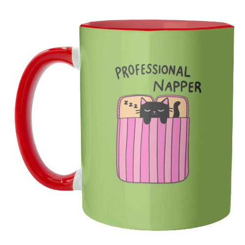 Professional Napper - unique mug by The Paper Tail