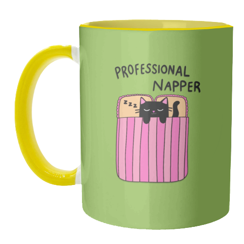 Professional Napper - unique mug by The Paper Tail