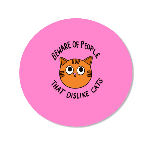 Beware Of People - Magnet by The Paper Tail