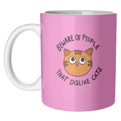 Beware Of People - unique mug by The Paper Tail