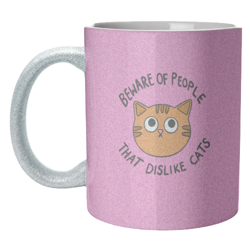 Beware Of People - unique mug by The Paper Tail