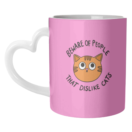 Beware Of People - unique mug by The Paper Tail