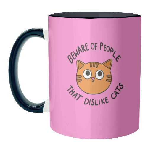 Beware Of People - unique mug by The Paper Tail