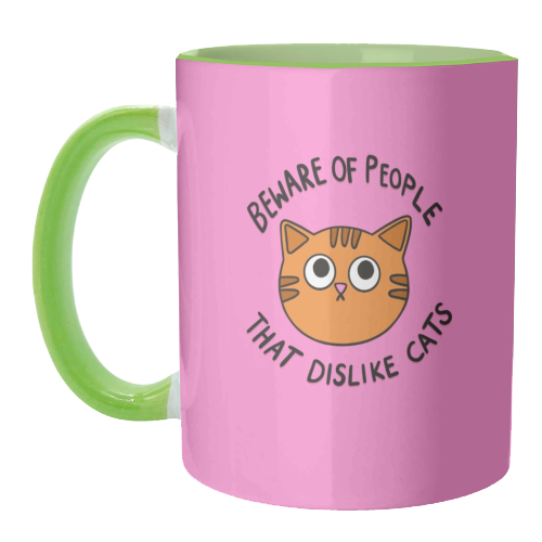 Beware Of People - unique mug by The Paper Tail