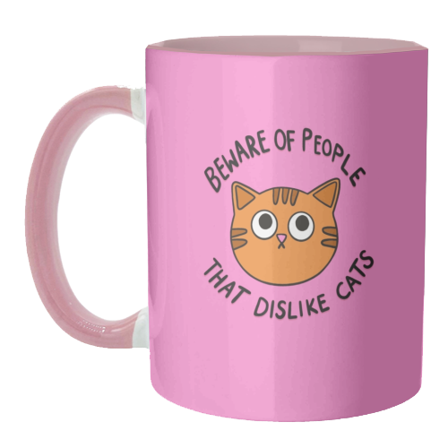 Beware Of People - unique mug by The Paper Tail