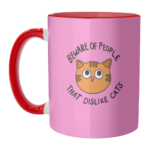 Beware Of People - unique mug by The Paper Tail