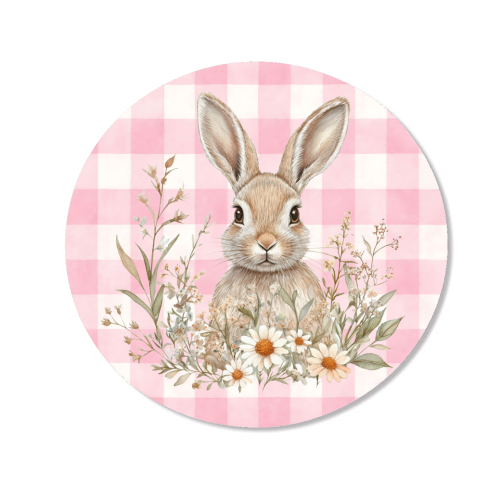 Blush Meadow Bunny - Magnet by haris kavalla