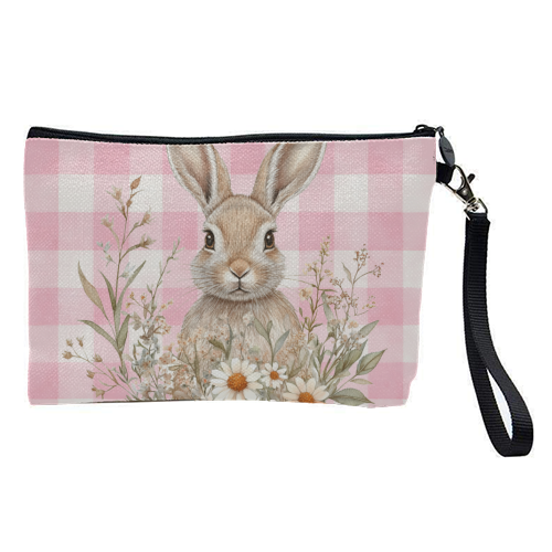 Blush Meadow Bunny - pretty makeup bag by haris kavalla