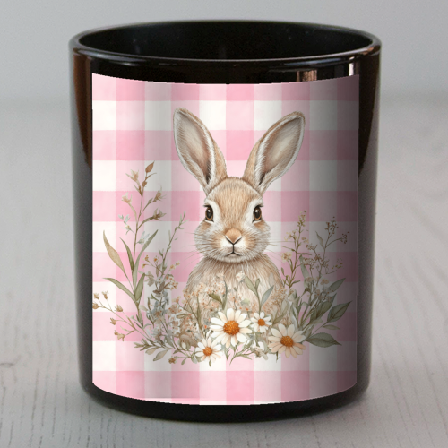 Blush Meadow Bunny - scented candle by haris kavalla