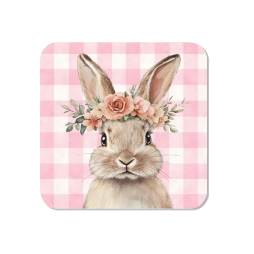 Rose Crown Bunny - Magnet by haris kavalla