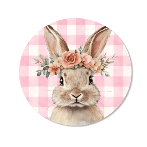Rose Crown Bunny - Magnet by haris kavalla