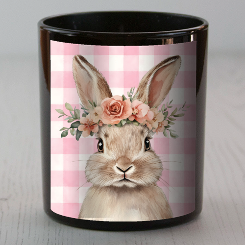 Rose Crown Bunny - scented candle by haris kavalla