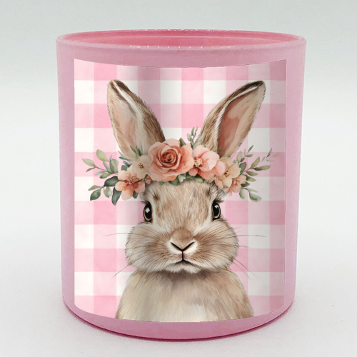 Rose Crown Bunny - scented candle by haris kavalla