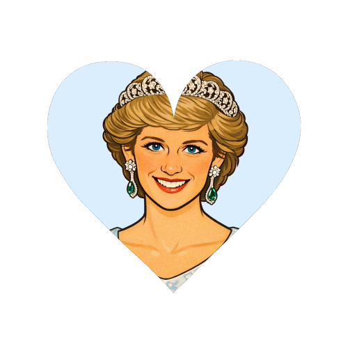 Princess Di - Magnet by Ms Doodle