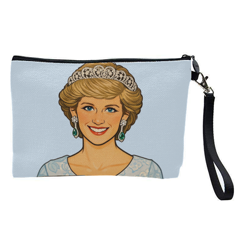 Princess Di - pretty makeup bag by Ms Doodle
