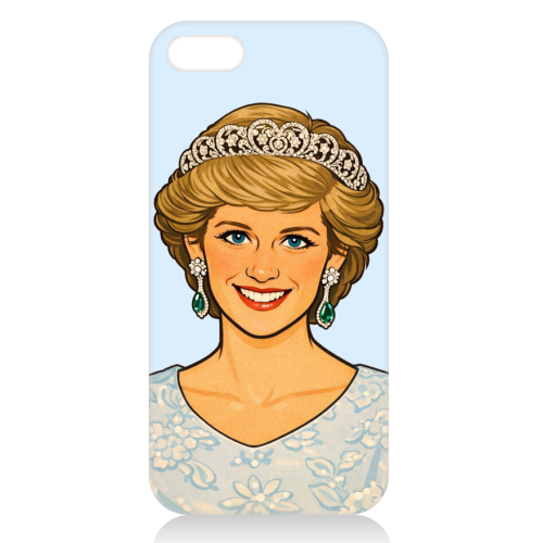Princess Di - unique phone case by Ms Doodle