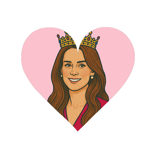 Princess Kate - Magnet by Ms Doodle