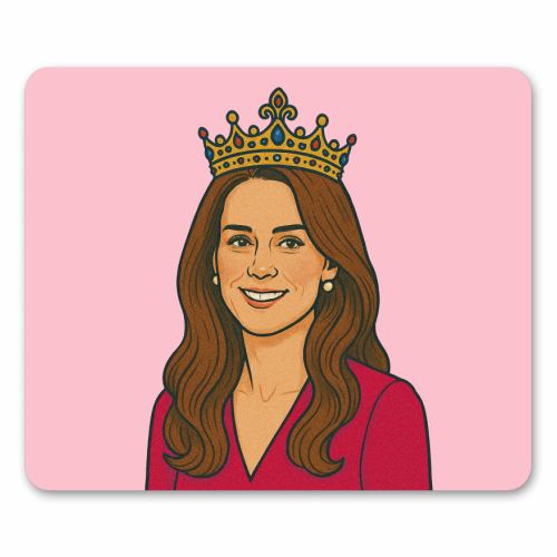 Princess Kate - mouse mat by Ms Doodle