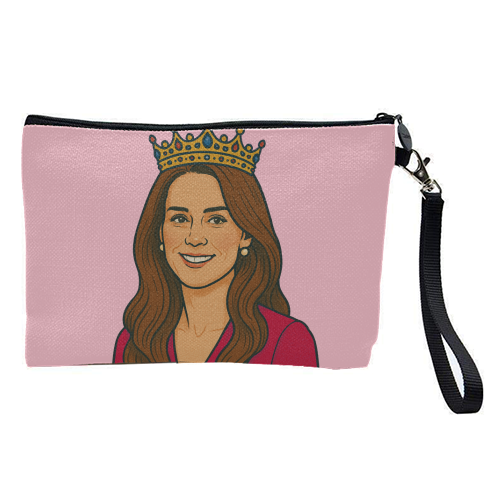 Princess Kate - pretty makeup bag by Ms Doodle