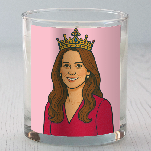 Princess Kate - scented candle by Ms Doodle