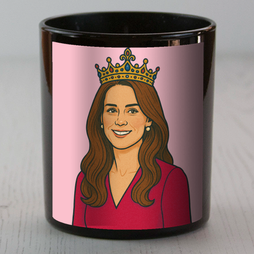 Princess Kate - scented candle by Ms Doodle