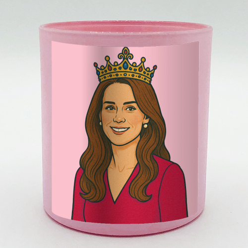 Princess Kate - scented candle by Ms Doodle