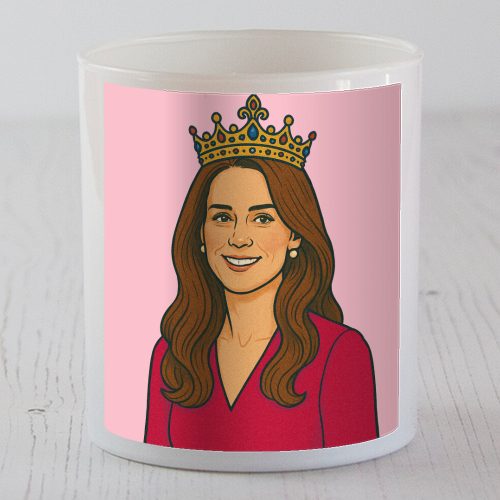 Princess Kate - scented candle by Ms Doodle