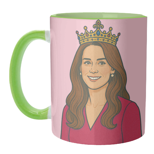Princess Kate - unique mug by Ms Doodle