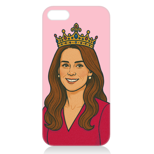 Princess Kate - unique phone case by Ms Doodle